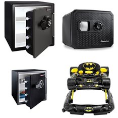 Pallet - 9 Pcs - Safes, Outdoor Sports, Shredders, Walkers, Swings & Bouncers - Customer Returns - SentrySafe, Sentry, Ozark Trail, Fellowes