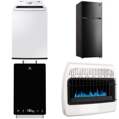 6 Pallets - 89 Pcs - Humidifiers / De-Humidifiers, Bar Refrigerators & Water Coolers, Ice Makers, Heaters - Customer Returns - Honeywell, LEVOIT, HoMedics, Galanz