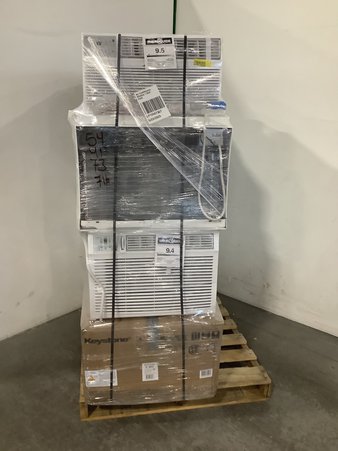 1 Pallets – 8 Pcs – Air Conditioners – Untested Customer Returns – Major Retailer