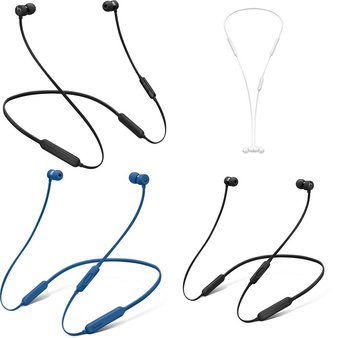 50 Pcs – BeatsX Headphones (Tested NOT WORKING) – Models: MTH52LL/A, MLYG2LL/A, MLYF2LL/A, MLYE2LL/A