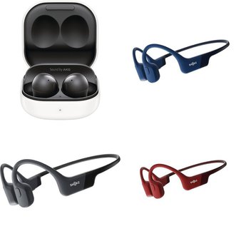 Case Pack – 14 Pcs – In Ear Headphones, Over Ear Headphones – Customer Returns – Samsung, Shokz, JBL