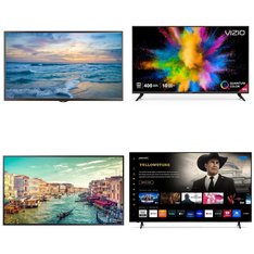 Flash Sale! 6 Pcs – LED/LCD TVs (48″ – 85″) – Refurbished (GRADE A) – VIZIO, Insignia, LG, Samsung