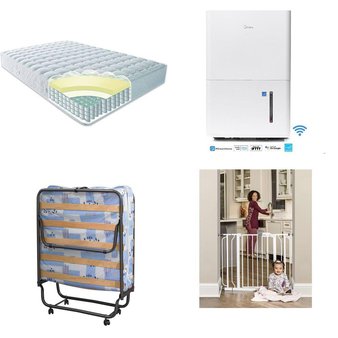 Pallet – 12 Pcs – Decor, Bedroom, Unsorted – Open Box Customer Returns – HomeTrends, Linon Home, Midea, Regalo
