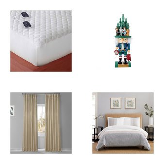 6 Pallets – 1824 Pcs – Curtains & Window Coverings, Decorations & Favors, Decor, Bath – Like New or New Customer Returns – JC Penney