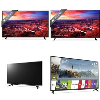 263 Pcs – TVs – Tested Not Working (Cracked Display) – VIZIO, LG, Samsung, Sanyo – Televisions