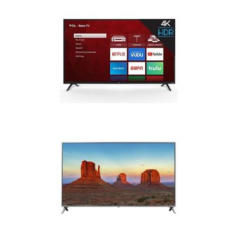 15 Pcs – LED/LCD TVs (46″ – 55″) – Refurbished (GRADE A, No Stand) – TCL, LG