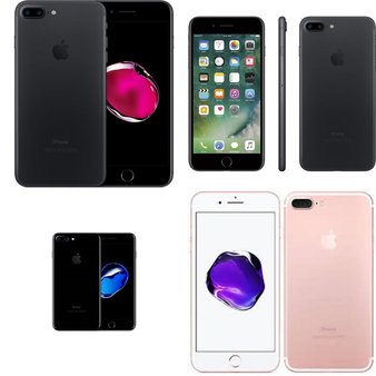 10 Pcs – Apple iPhone 7 Plus – Refurbished (GRADE C – Unlocked) – Models: 3C368LL/A, MN4C2LL/A – TF, MNQH2LL/A, FN482LL/A