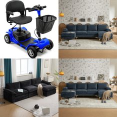 Pallet - 16 Pcs - Living Room, Luggage, Unsorted, Canes, Walkers, Wheelchairs & Mobility - Customer Returns - Ktaxon, Zimtown, Hommpa, StorageBud