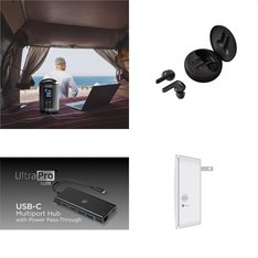 Pallet - 27 Pcs - Networking, PSU/Power Supplies, In Ear Headphones, Apple iPad - Customer Returns - UltraPro, Aviva, LG, Linksys
