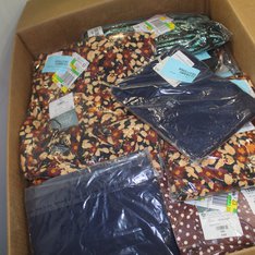 1 Parcel Box - 67 Pcs - Like New and New Apparel - Dress Shirts, Dresses & Skirts, T-Shirts, Polos, Sweaters - JC Penney