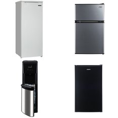 Pallet - 5 Pcs - Refrigerators, Freezers, Bar Refrigerators & Water Coolers - Customer Returns - Galanz, Arctic King, Thomson, Primo