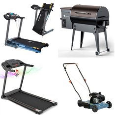 Pallet - 9 Pcs - Vehicles, Exercise & Fitness, Unsorted, Grills & Outdoor Cooking - Customer Returns - Funcid, MaxKare, Hikiddo, KingChii