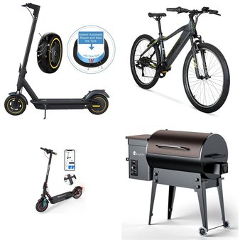Pallet – 10 Pcs – Powered, Unsorted, Vehicles, Cycling & Bicycles – Customer Returns – AOVOPRO, EVERCROSS, Funcid, Hyper Bicycles