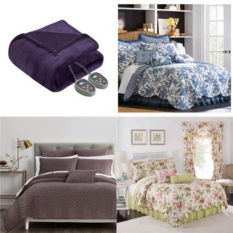 Pallet – 32 Pcs – Pillows and Blankets – Like New – Private Label Home Goods, HOME EXPRESSIONS, Laurel Manor, QUEEN STREET