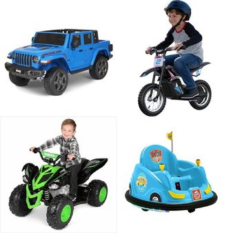 Pallet – 5 Pcs – Vehicles – Customer Returns – Razor, YAMAHA, Jeep, COCOMELON