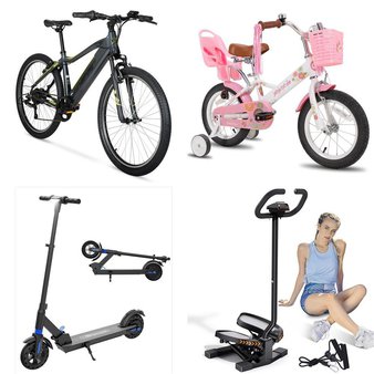 Pallet – 12 Pcs – Camping & Hiking, Unsorted, Exercise & Fitness, Cycling & Bicycles – Customer Returns – Ktaxon, SEGMART, Upgo, Zimtown