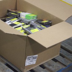 1 Parcel Box - 175 Pcs - DVD Discs, Ink, Toner, Accessories & Supplies, Cases - NEW/SEALED Products - Walmart