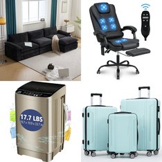 Pallet – 10 Pcs – Luggage, Toasters & Ovens, Office, Unsorted – Customer Returns – Ktaxon, Paris Rhone, Hoffree, INSE