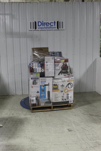 6 Pallets – 117 Pcs – Vacuums, Storage & Organization, Patio & Outdoor Lighting / Decor, Decor – Overstock – Bissell, Sterilite, Holiday Time, Mainstays