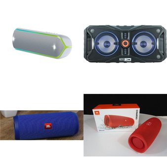 14 Pcs – Headphones & Portable Speakers – Refurbished (GRADE C, GRADE D) – Sony, JBL, Blackweb, Aftershokz