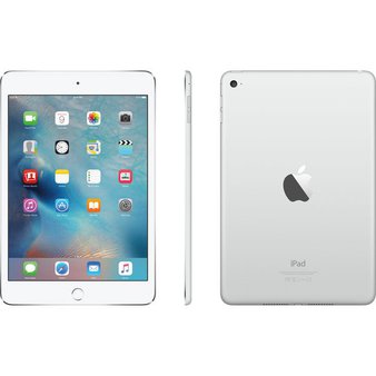 25 Pcs – Apple iPad Mini 4 128GB Silver Wi-Fi MK9P2CL/A – Refurbished (GRADE A)