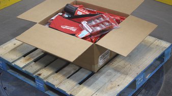 1 Parcel Box – 123 Pcs – Milwaukee Power Tools – Untested Customer Returns – Major Retailer