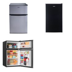 Pallet - 4 Pcs - Bar Refrigerators & Water Coolers, Refrigerators - Customer Returns - Galanz
