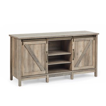 Pallet – Better Homes and Gardens 421192 Modern Farmhouse TV Stand for TVs up to 60″, Rustic Gray Finish – TV Stands, Wall Mounts & Entertainment Centers – Customer Returns – Better Homes & Gardens