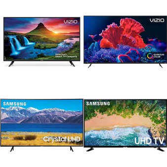6 Pcs – LED/LCD TVs – Refurbished (GRADE C) – VIZIO, Samsung
