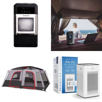 Pallet – 34 Pcs – Camping & Hiking, In Ear Headphones, Humidifiers / De-Humidifiers, PSU/Power Supplies – Customer Returns – Samsung, Coleman, Ozark Trail, Igloo