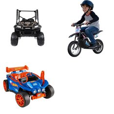 CLEARANCE! Pallet - 3 Pcs - Vehicles, Outdoor Sports - Customer Returns - Realtree, Mattel, Razor
