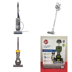 Pallet - 12 Pcs - Vacuums - Damaged / Missing Parts / Tested NOT WORKING - Hoover, Dyson, Shark, SharkNinja