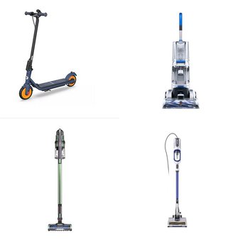 Pallet – 16 Pcs – Vacuums, Speakers, Powered – Customer Returns – Hoover, Shark, Onn, Segway