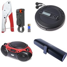Pallet - 129 Pcs - Accessories, Boombox, Speakers - Customer Returns - onn., Onn, One For All, SANUS