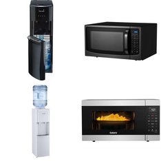 Pallet - 13 Pcs - Bar Refrigerators & Water Coolers, Microwaves, Comforters & Duvets - Customer Returns - Primo Water, Hamilton Beach, Galanz, Mainstays