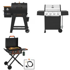 Pallet - 4 Pcs - Grills & Outdoor Cooking - Customer Returns - Pit Boss, Expert Grill, Blackstone