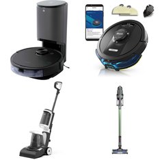 Pallet – 20 Pcs – Vacuums, Accessories – Customer Returns – Ecovacs Robotics, Hart, Shark, Tzumi