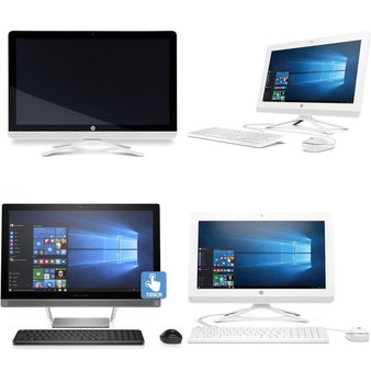 34 Pcs – Desktop Computers – Salvage – HP, DELL