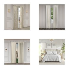 3 Pallets - 612 Pcs - Curtains & Window Coverings, Decor, Bath, Sheets, Pillowcases & Bed Skirts - Like New or New Customer Returns - JC Penney