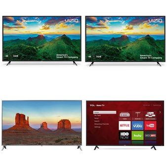 Clearance! Pallet – 8 Pcs – TVs – Tested Not Working – VIZIO, LG, TCL