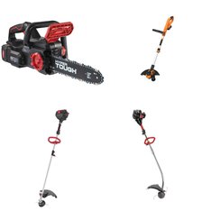 Pallet - 17 Pcs - Trimmers & Edgers, Hedge Clippers & Chainsaws, Other, Unsorted - Customer Returns - Hyper Tough, Ozark Trail, Positec Technology, Garden Accents