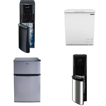 Pallet – 8 Pcs – Bar Refrigerators & Water Coolers, Humidifiers / De-Humidifiers, Heaters, Freezers – Customer Returns – Galanz, Primo Water, Primo, HoMedics