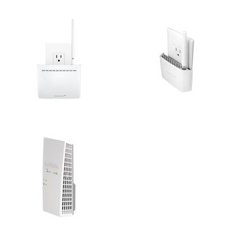 5 Pcs – Computer Networking – Refurbished (GRADE A) – Amped Wireless, Netgear