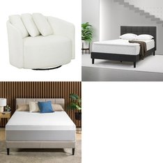 Pallet - 4 Pcs - Mattresses, Living Room - Overstock - Zinus