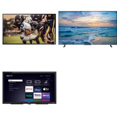 Flash Sale! 6 Pcs – LED/LCD TVs (48″ – 85″) – Refurbished (GRADE A) – Element Electronics, SHARP, Samsung