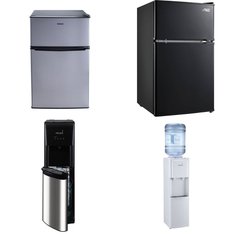 Pallet – 6 Pcs – Bar Refrigerators & Water Coolers, Freezers – Customer Returns – HISENSE, Primo Water, Galanz, Primo