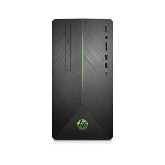 18 Pcs – HP 690-0013w Pavilion Gaming Desktop Tower, AMD Ryzen 5 2400G, NVIDIA GeForce GTX 1050 Graphics, 1TB HDD, 8GB SDRAM, DVD, Mouse and Keyboard, Shadow Black with Green LED Lighting, 690-0013w – Refurbished (GRADE A)