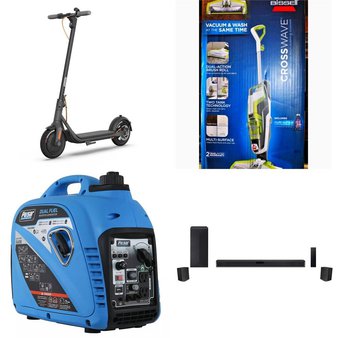 Pallet – 24 Pcs – Speakers, Vacuums, Power Tools, Generators – Customer Returns – onn., Bissell, Samsung, LG