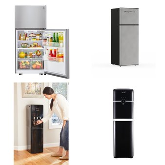 6 Pallets – 57 Pcs – Bar Refrigerators & Water Coolers, Freezers, Refrigerators, Accessories – Customer Returns – HISENSE, Primo Water, Primo, Galanz