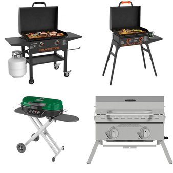 Pallet – 8 Pcs – Grills & Outdoor Cooking, Accessories – Customer Returns – Blackstone, Americana, Coleman, Expert Grill